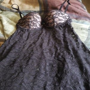 Lace night gown
